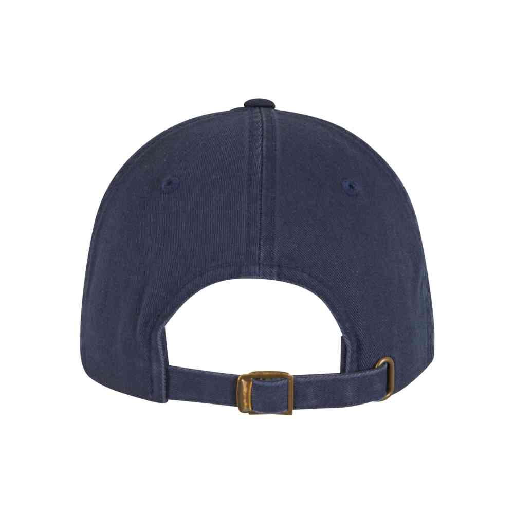 Flexfit - Low Profile Garment Washed Snapback Cap - Dark blue